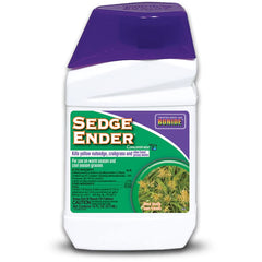 Bonide Sedge Ender front label showing product name and size, clear identification benefit