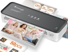 bonsaii front view of compact laminator showing sleek profile and reliable protection