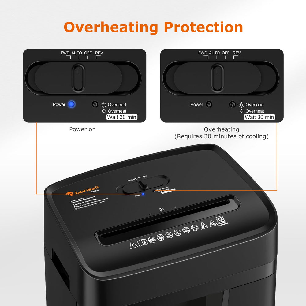 bonsaii removable wastebasket pulled out for easy emptying