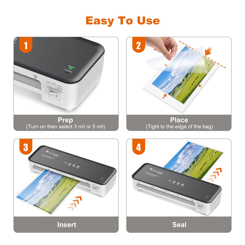 bonsaii next to a notebook showing compact size and easy storage portability
