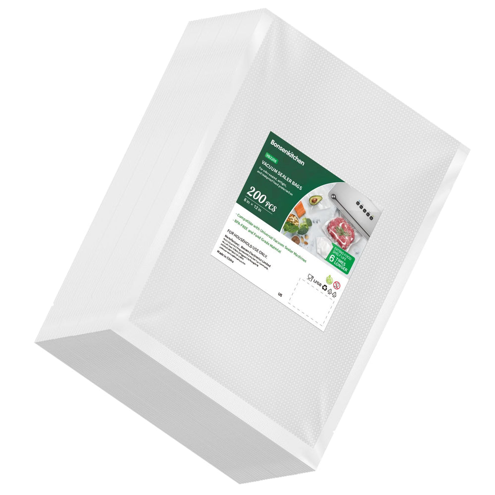 Bonsenkitchen front packaging showing 200 count and BPA-free benefit