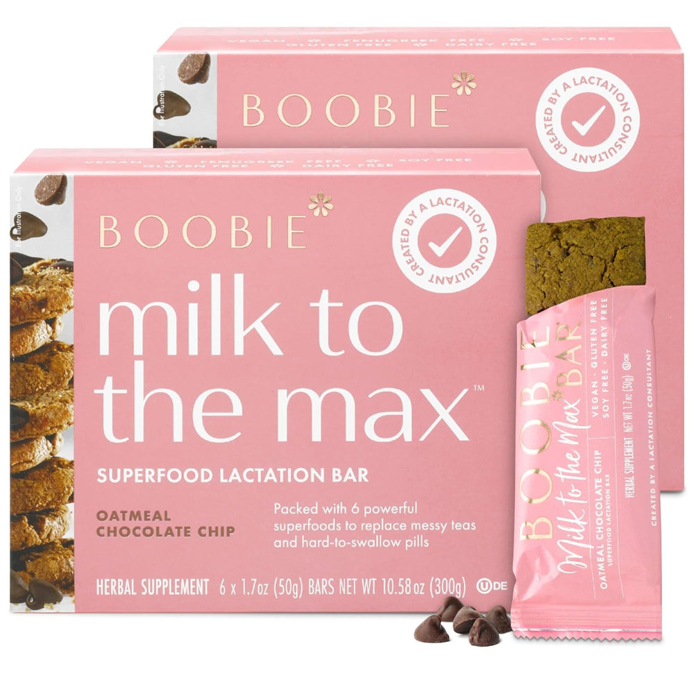 Boobie Brands front box showing product and benefits