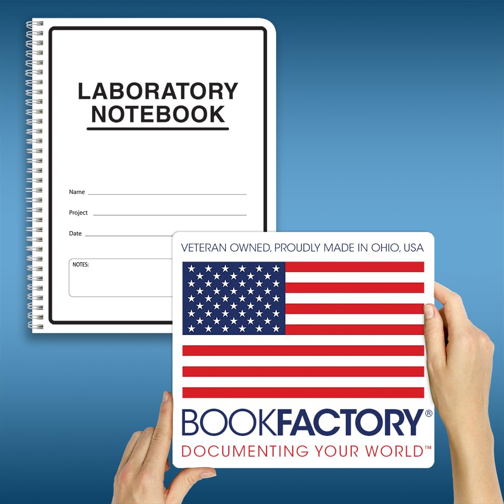 BookFactory notebook in classroom setting being used by a student to streamline lab documentation