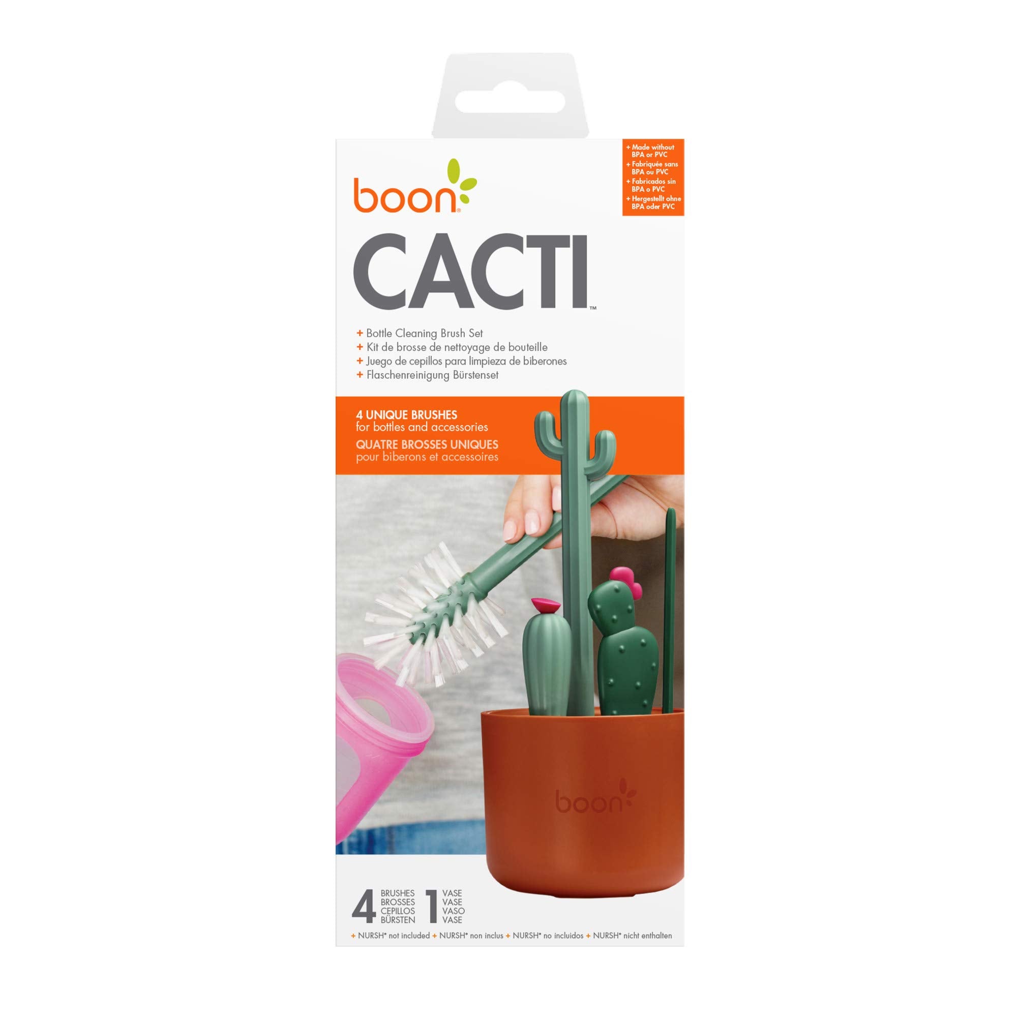 Boon brushes on nursery counter combining function with playful design