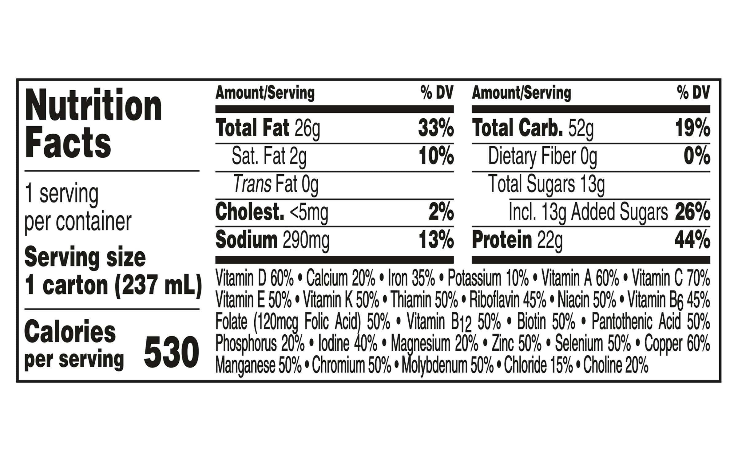 BOOST bottle on a kitchen counter snack setting, easy, ready-to-drink nutrition