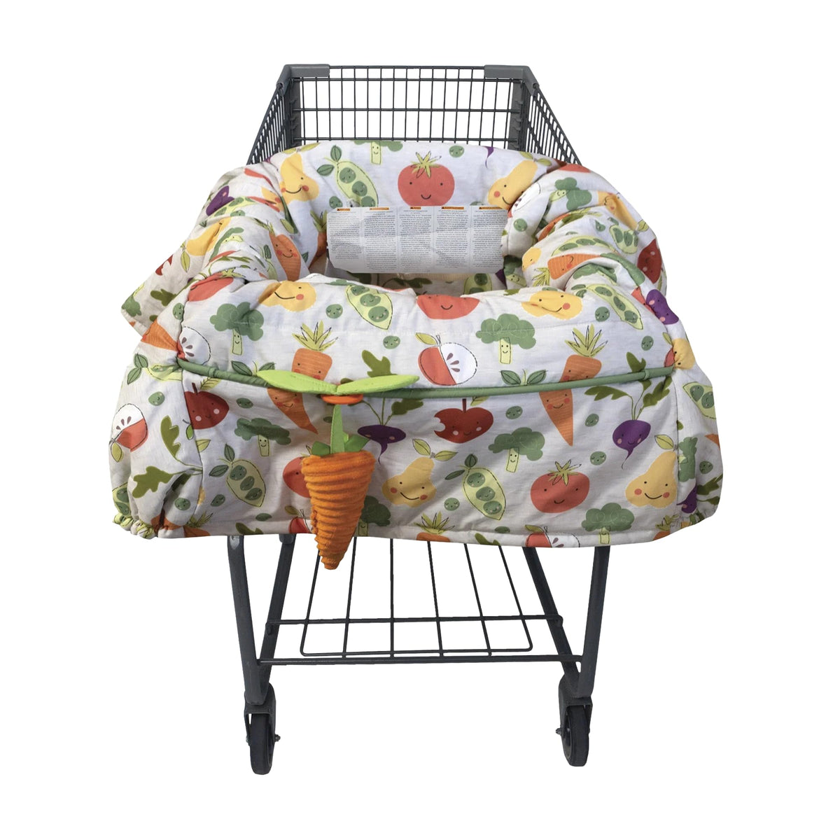 Boppy front view packaging showing cover and benefits