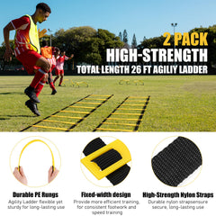 BORNEW resistance bands detail showing layered tension options for strength