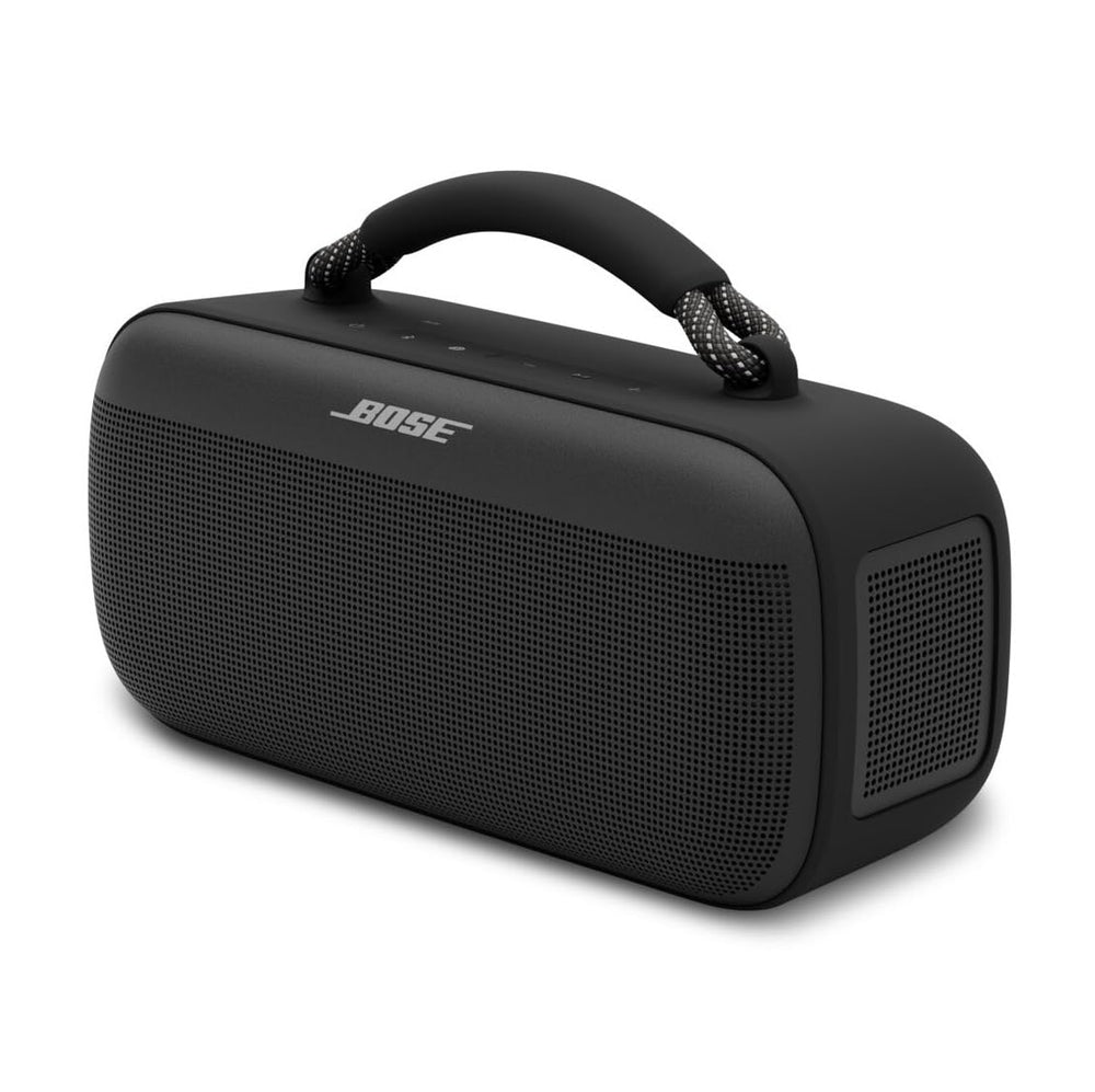 Bose SoundLink Max front view showing speaker and deep bass performance
