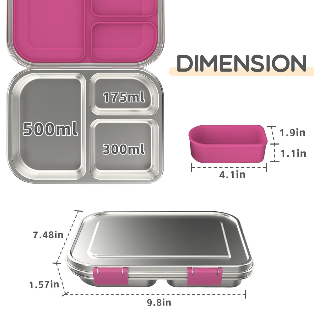 BOSEDSANG child opening lunch box, child-friendly design simplifies use