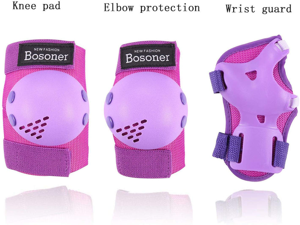 BOSONER knee pad close-up of polycarbonate cap for strong impact resistance