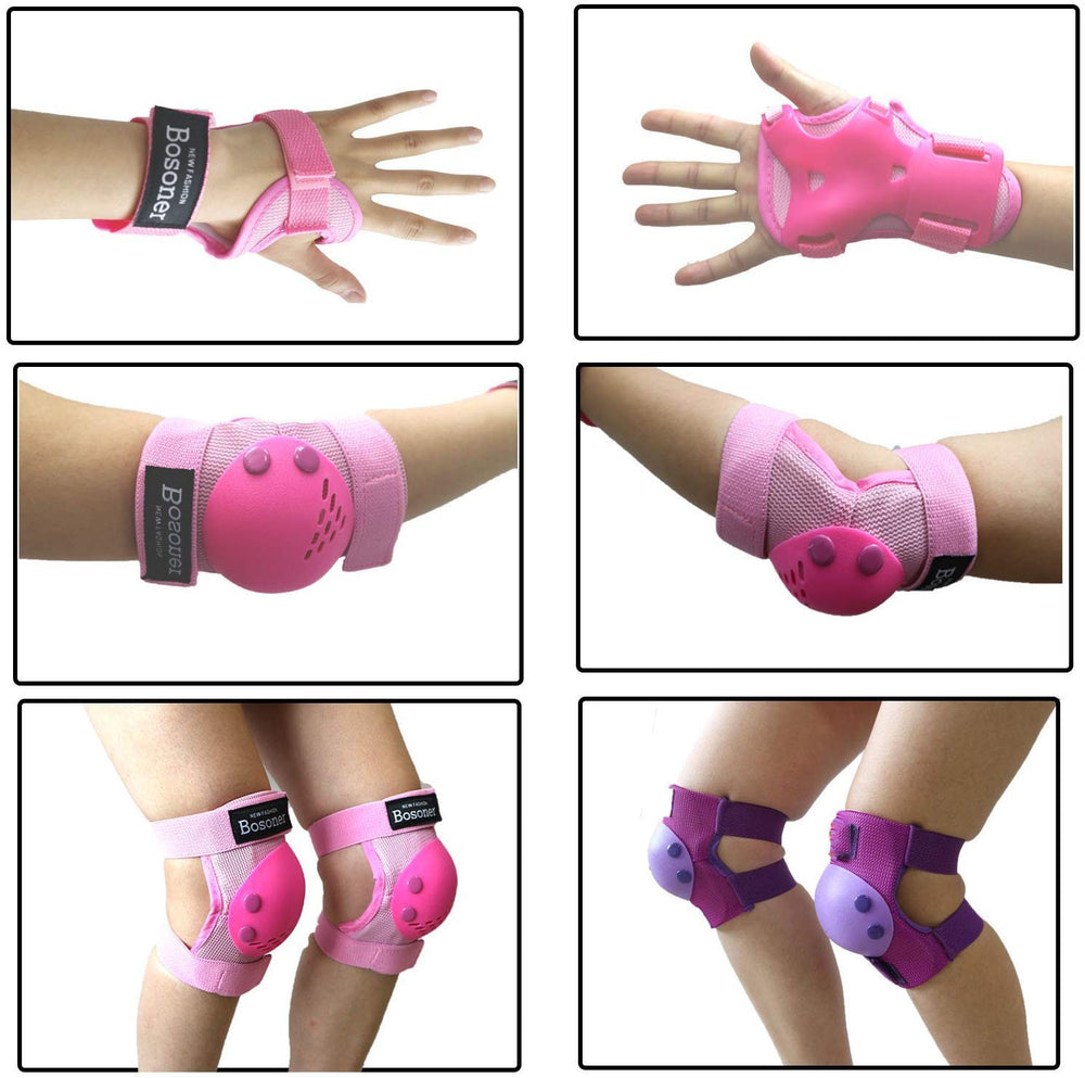 BOSONER wrist guard detail showing rigid splint for wrist protection