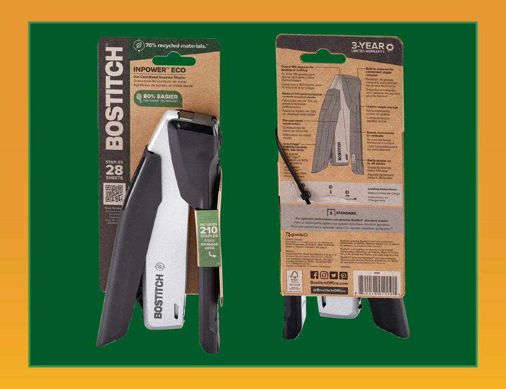 Bostitch on a home office desk providing efficient, everyday stapling