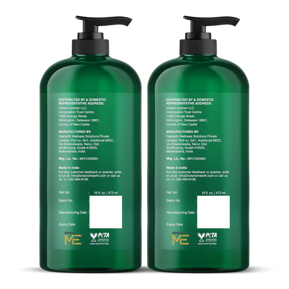 Botanic Hearth bottles styled on bathroom shelf for everyday routine inspiration