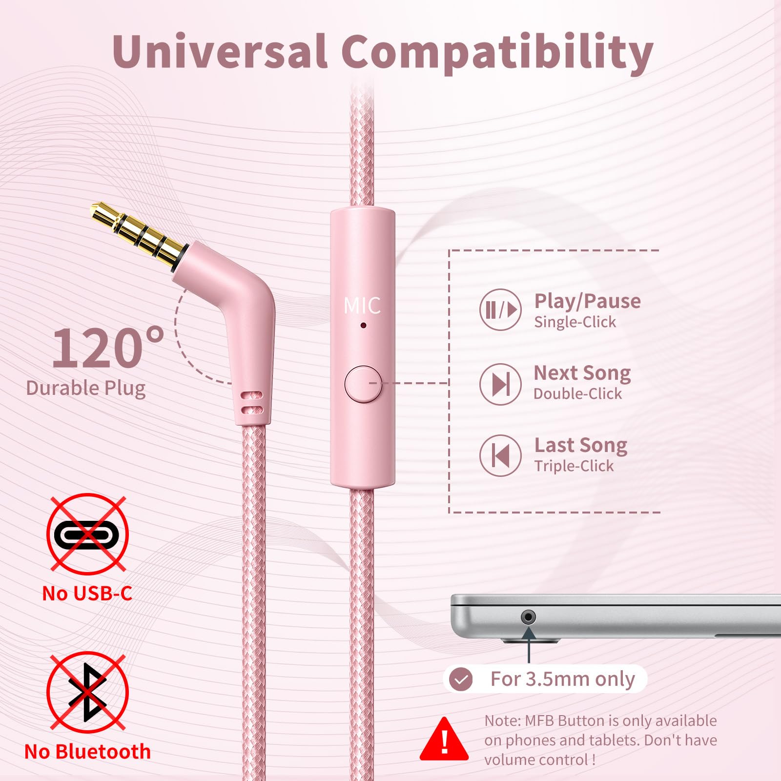 Botesty Sound folded compact pink headphones highlighting travel convenience