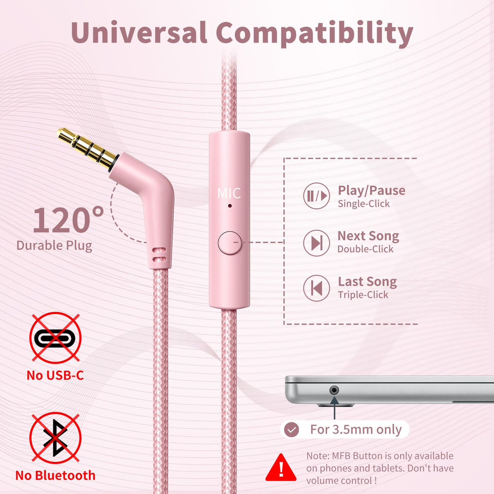 Botesty Sound folded compact pink headphones highlighting travel convenience