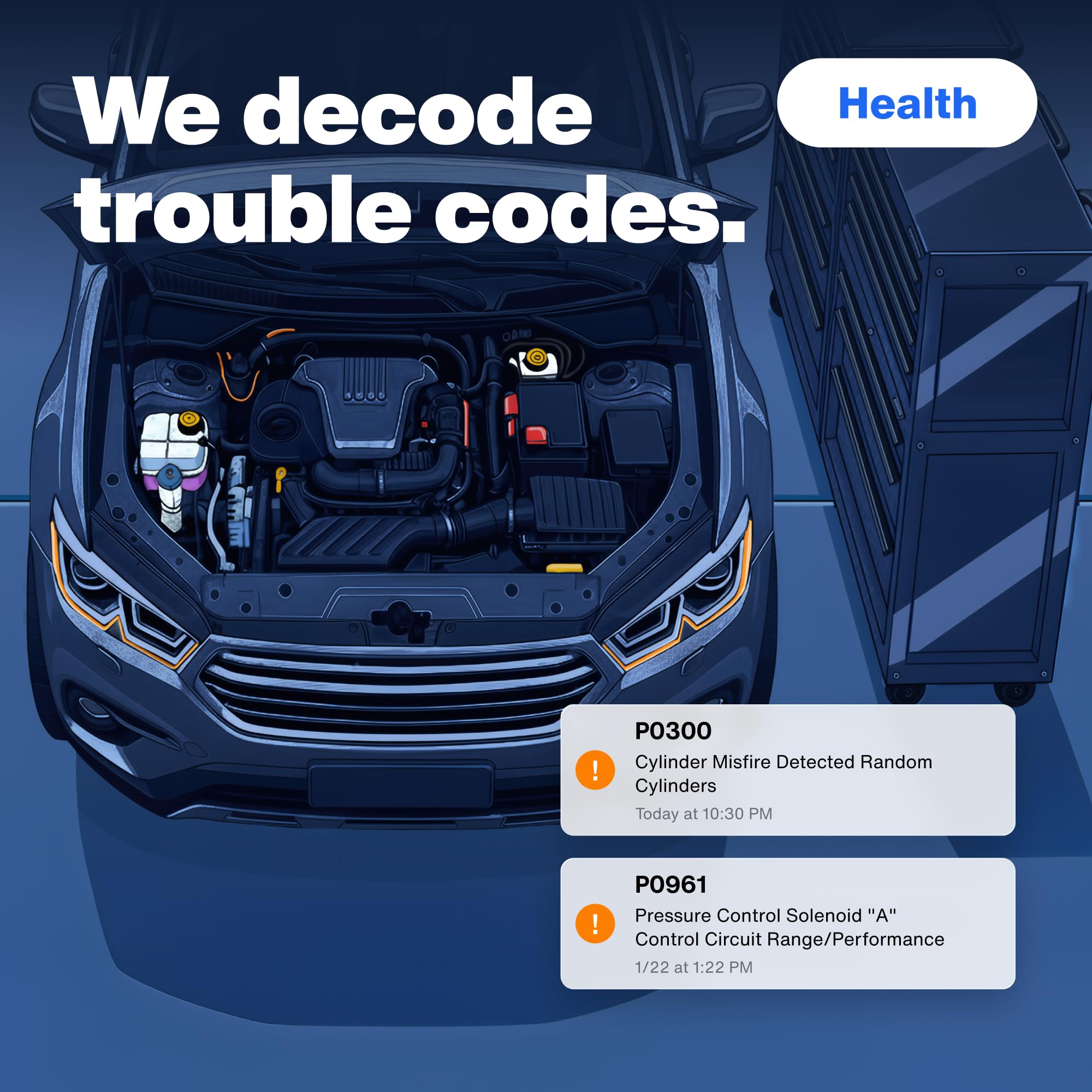 Bouncie SMS alert for detected impact offering fast notification after accidents