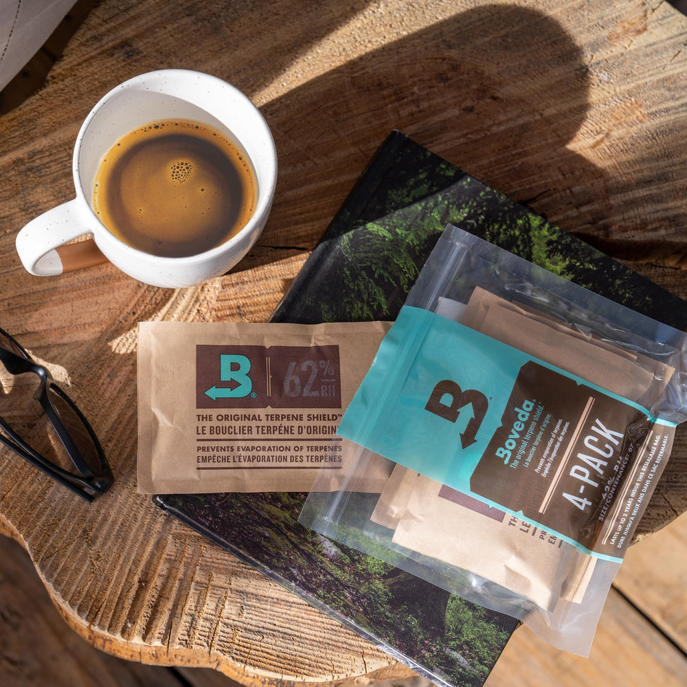 Boveda branding with Vivi Fresh reference on label highlighting continuity of formula and trust