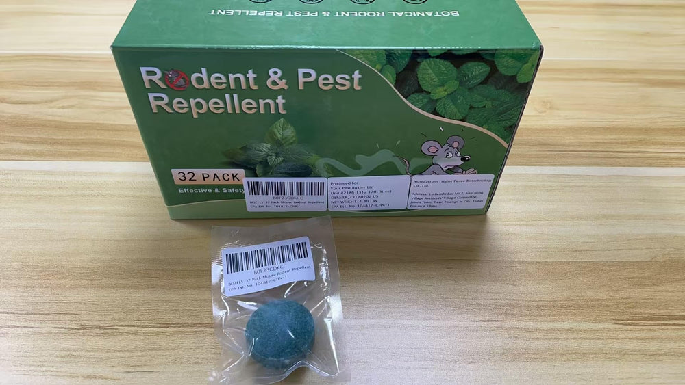 BOZFLY product label with usage info and EPA Est. number displayed
