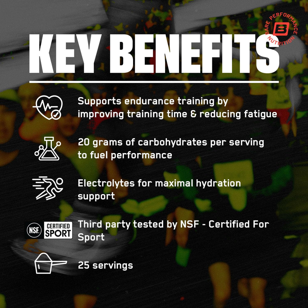 BARE PERFORMANCE NUTRITION mixed drink in bottle showing easy hydration on the go