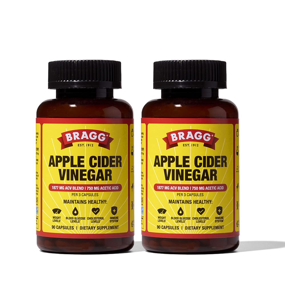 Bragg front packaging showing bottle and label for easy identification