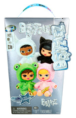 Bratz blind-box front packaging showing anniversary artwork and surprise element