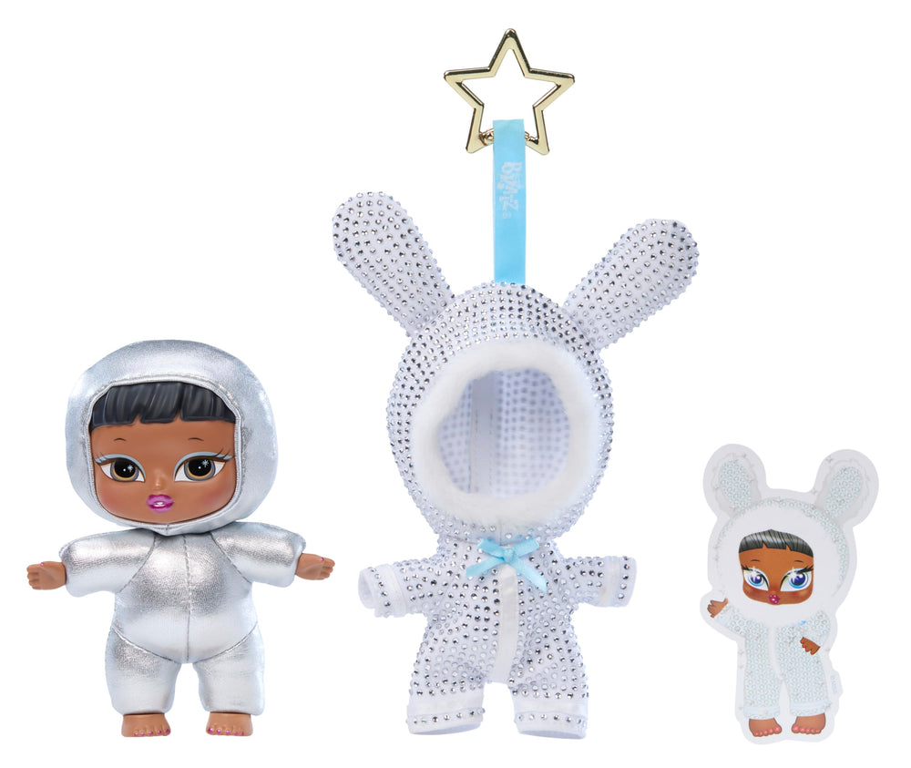 Bratz Pretty Princess frog collectible shown with rhinestones and charm