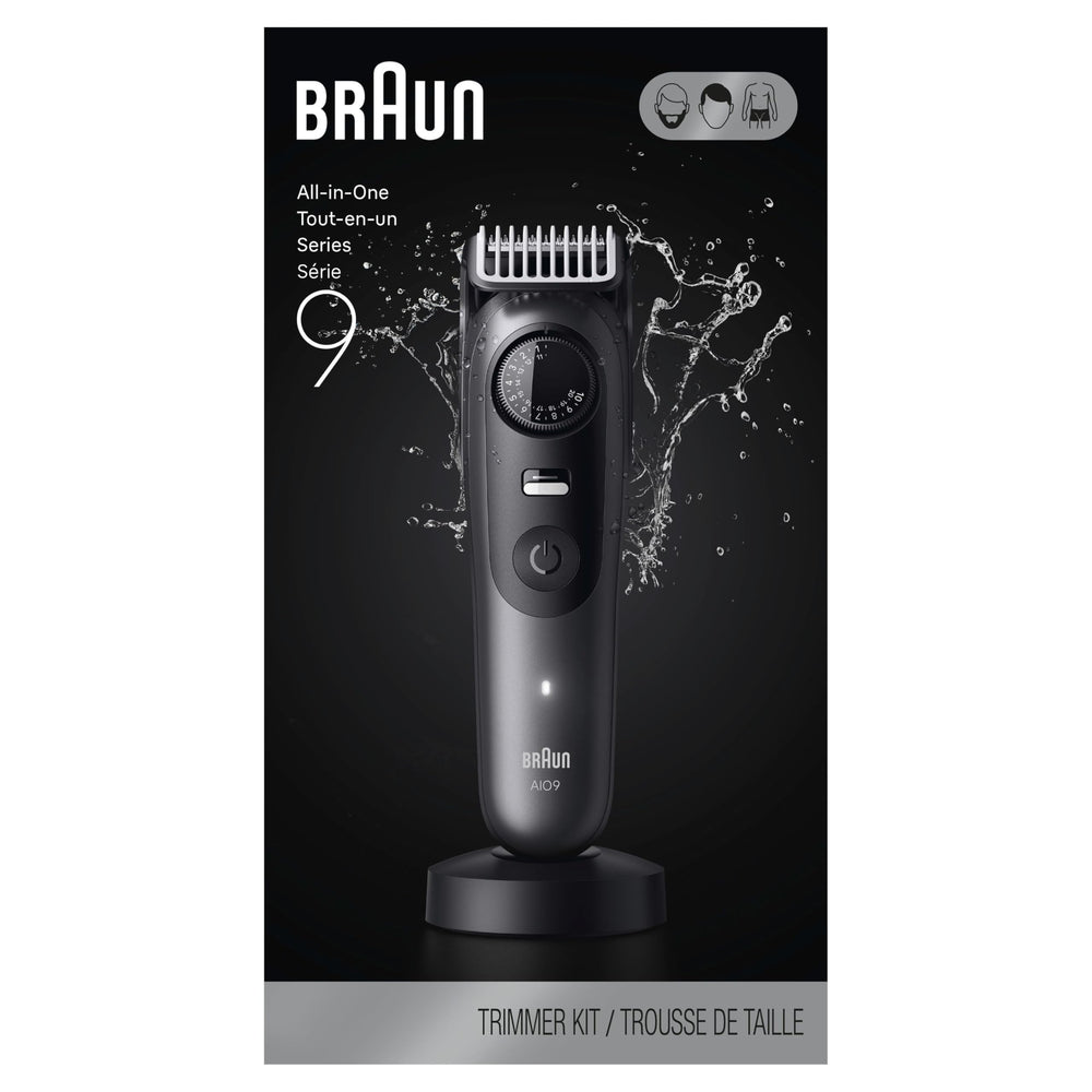 Braun titanium‑coated body closeup indicating durable, corrosion‑resistant construction