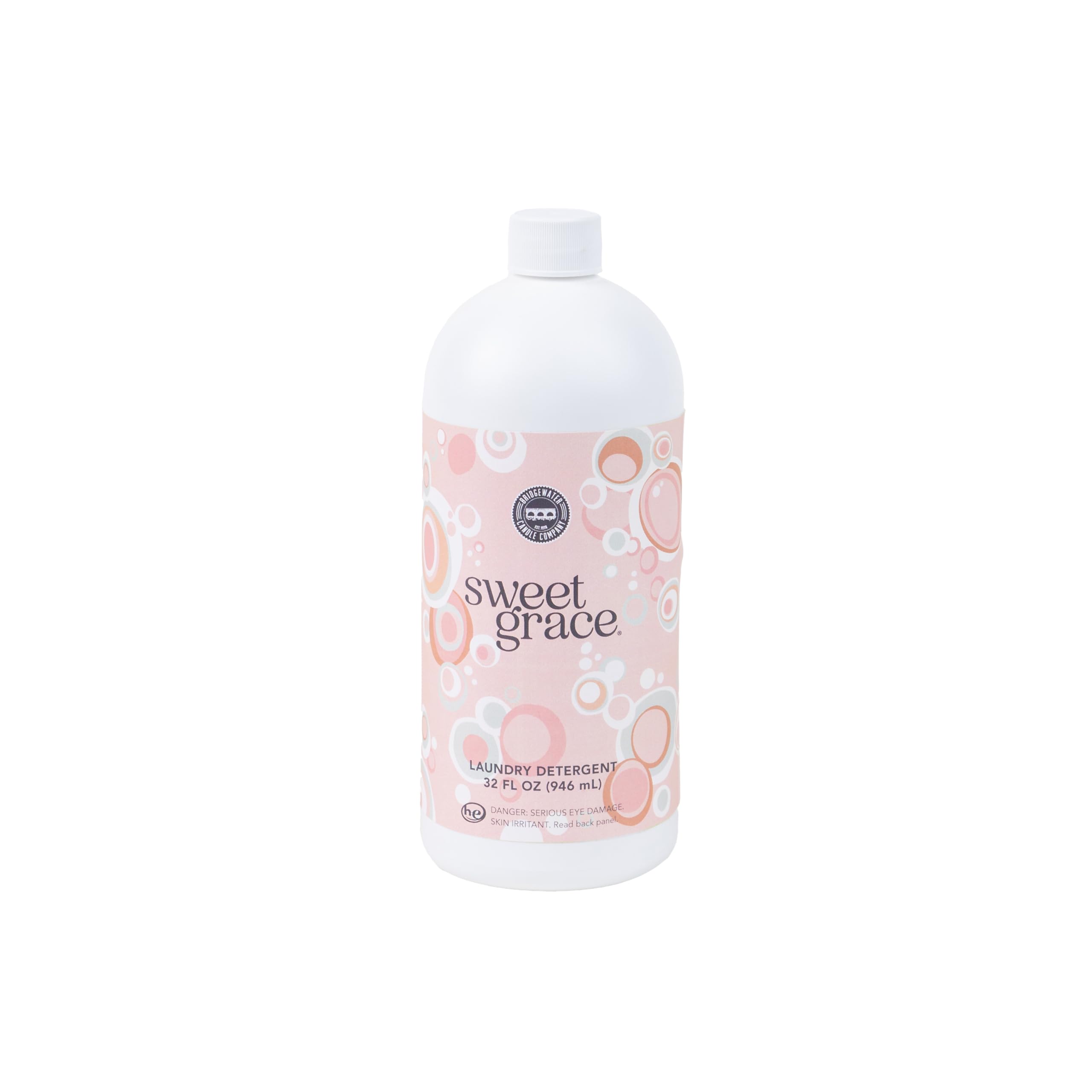 Bridgewater Sweet Grace front label showing scent and size benefits