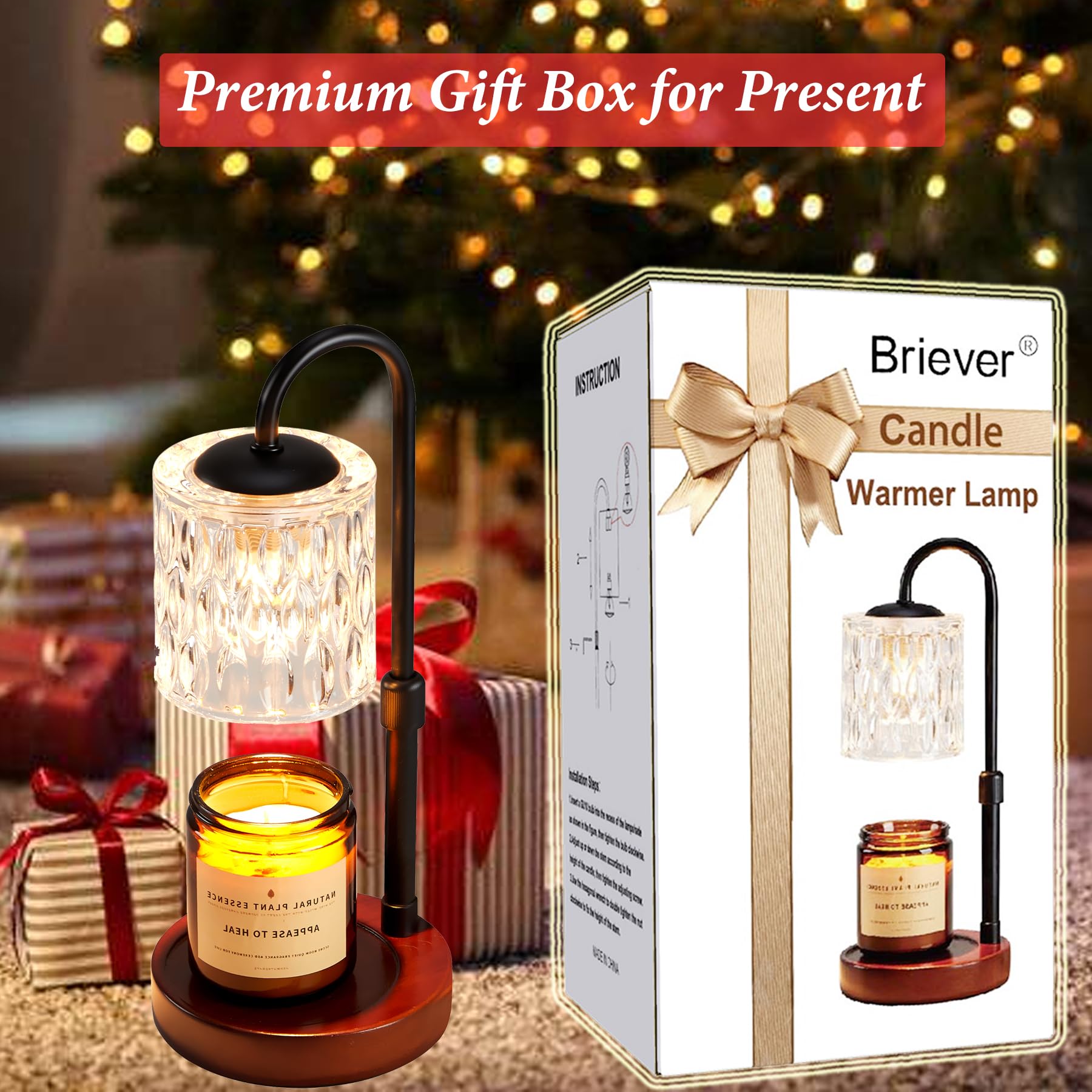 Briever placed on bedroom nightstand creating cozy fragrance atmosphere
