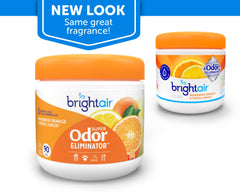 Bright Air single jar front view demonstrating easy placement and long-lasting freshness