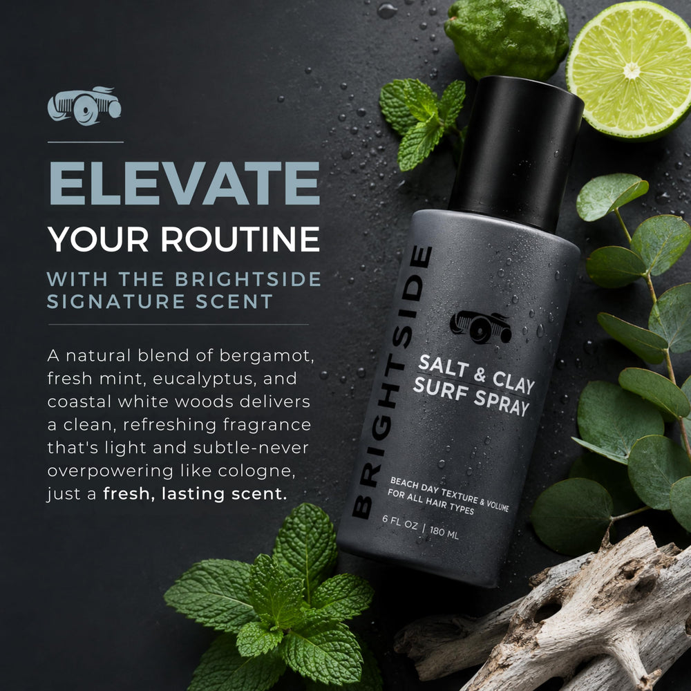BRIGHTSIDE label focused on ingredients and clean claims to inform shoppers