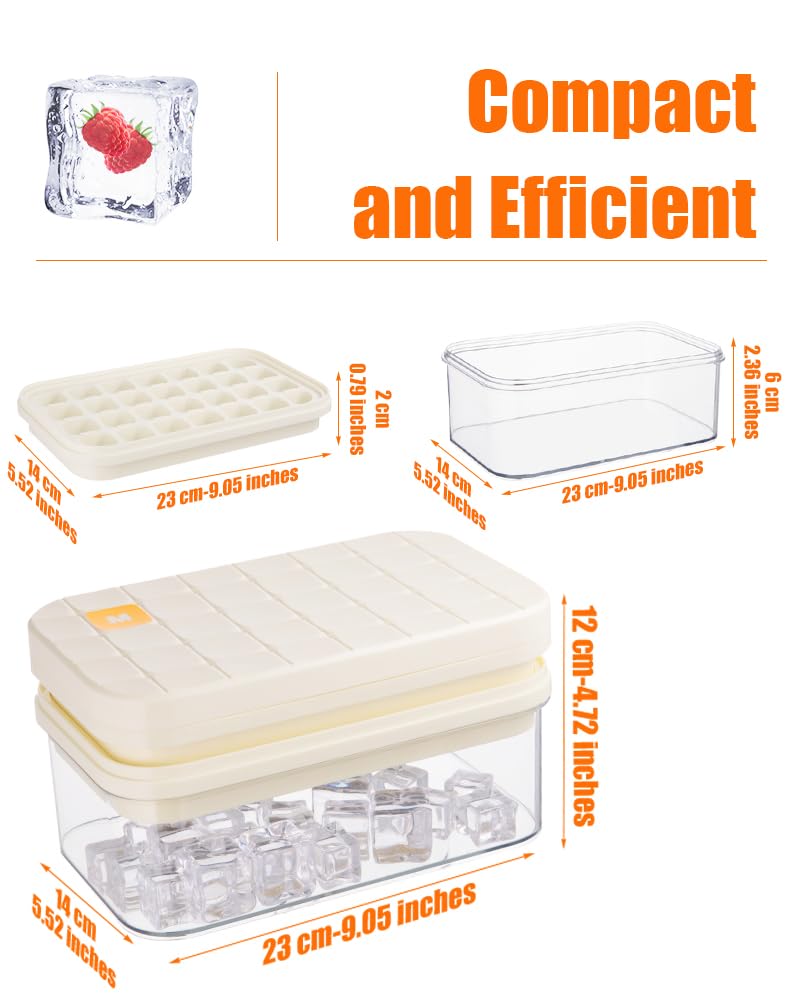 Brigii close-up of flexible silicone wells for effortless cube release