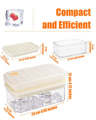 Brigii close-up of flexible silicone wells for effortless cube release