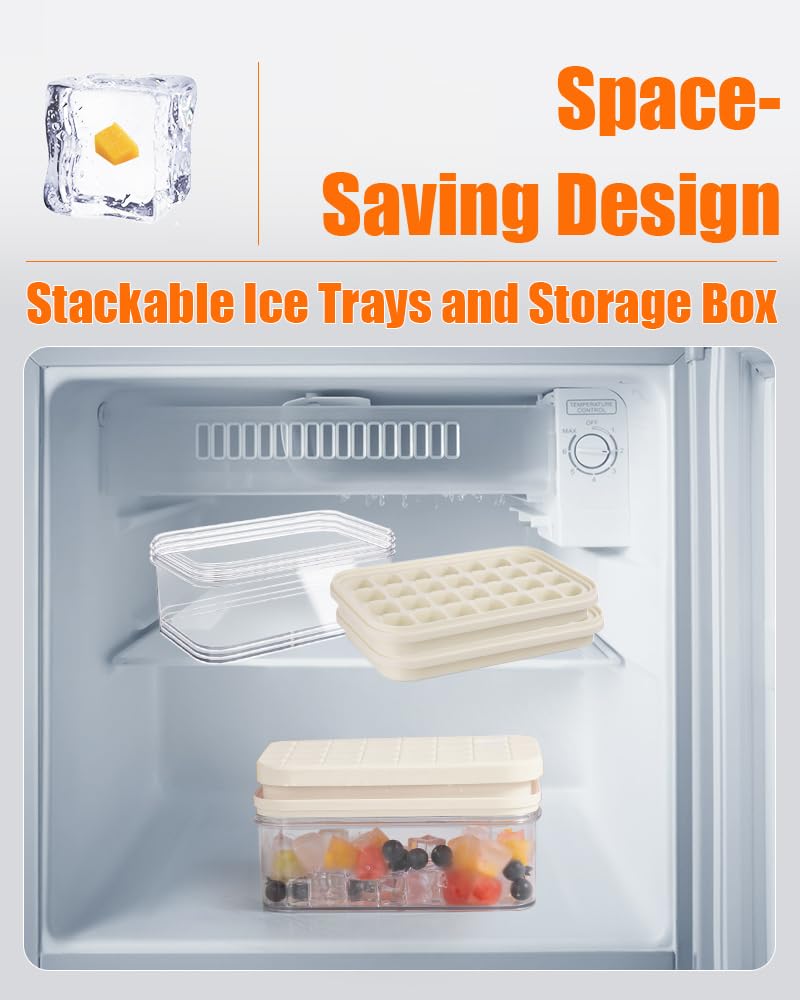 Brigii ice tray used to add cubes to cocktails for neat serving