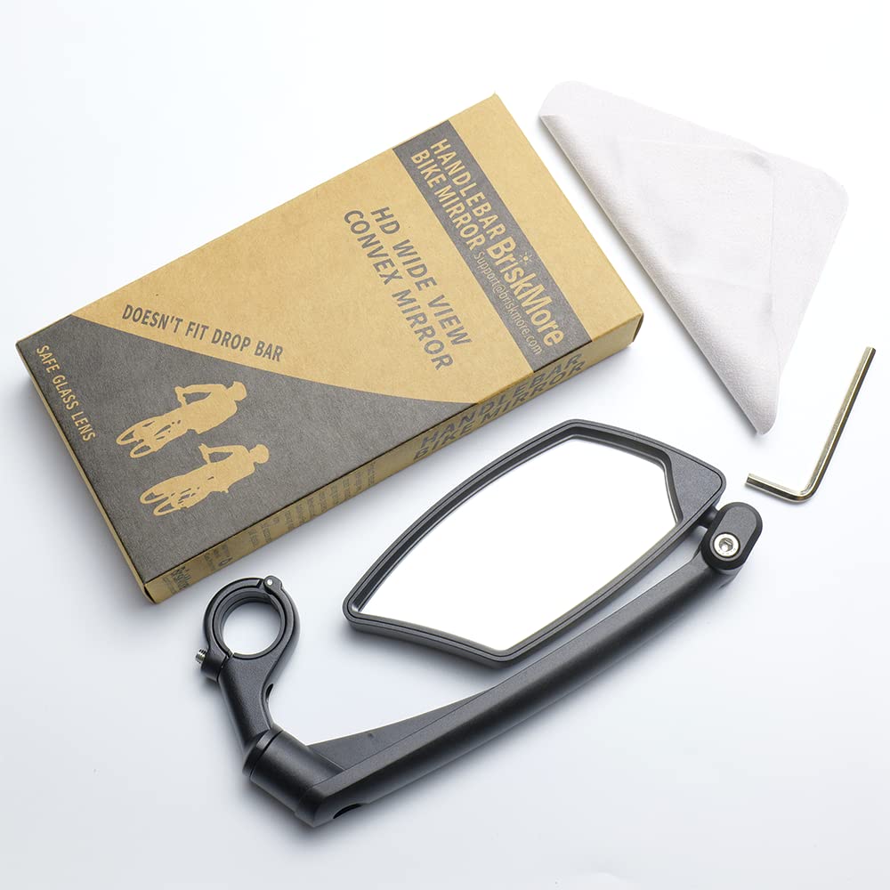 BriskMore included hex key and cloth showing easy installation