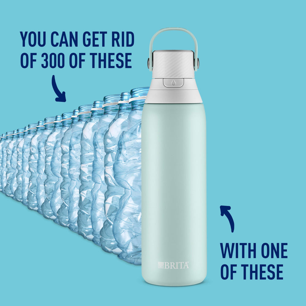 BRITA image of enclosed easy-sip straw showing spill-resistant drinking benefit