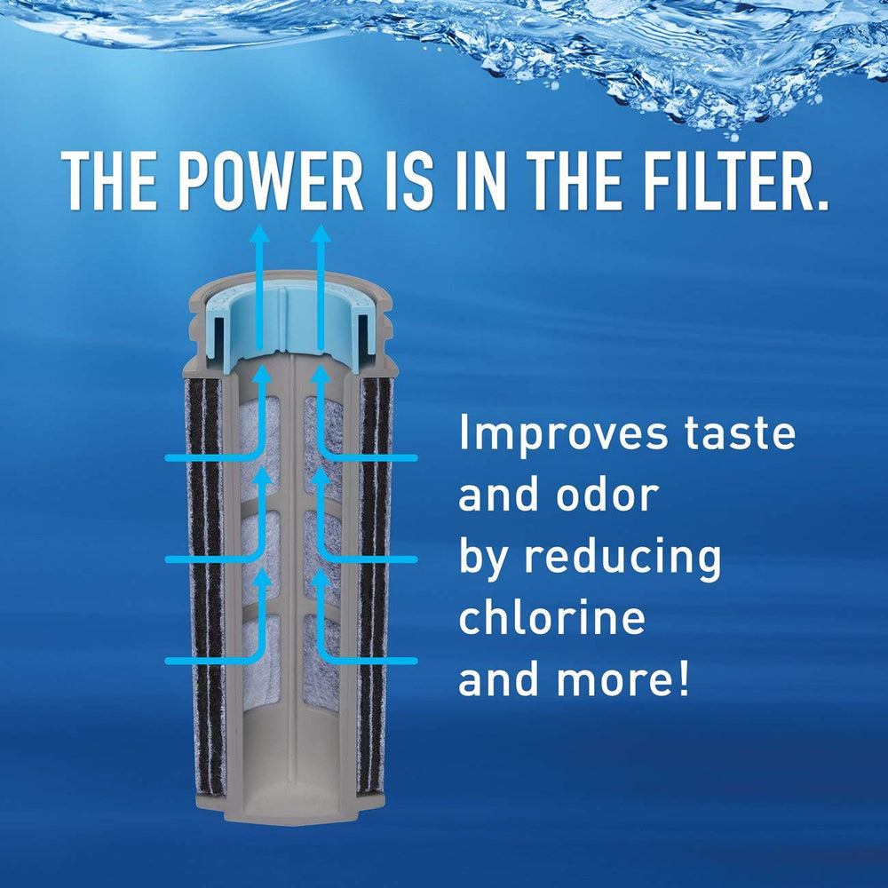 BRITA Stream close-up of carbon form detail highlighting filtration efficiency