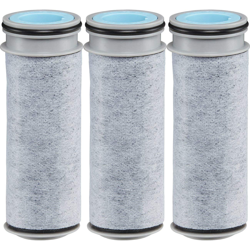 BRITA Stream front packaging showing three replacement filters and benefits