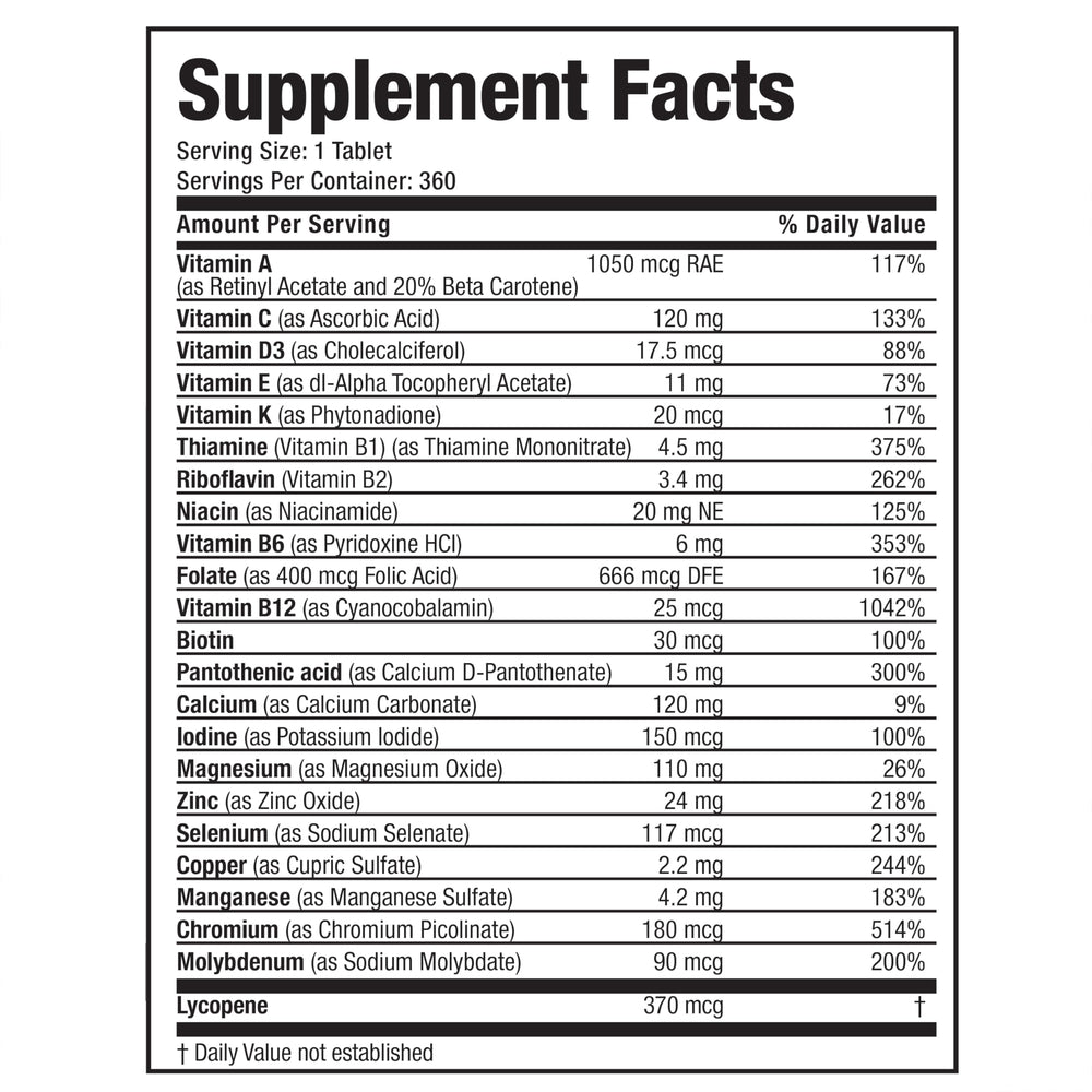 Bronson man reading supplement label emphasizing informed, safe use