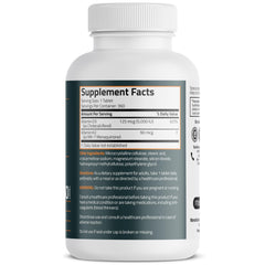 Bronson close-up of tablets emphasizing smooth coating and easy swallowing
