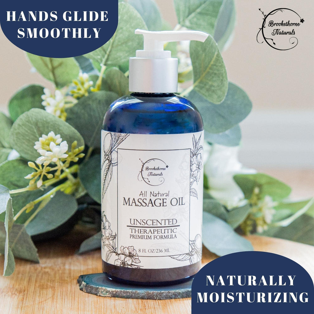 Brookethorne Naturals used during hand massage showing improved glide and comfort