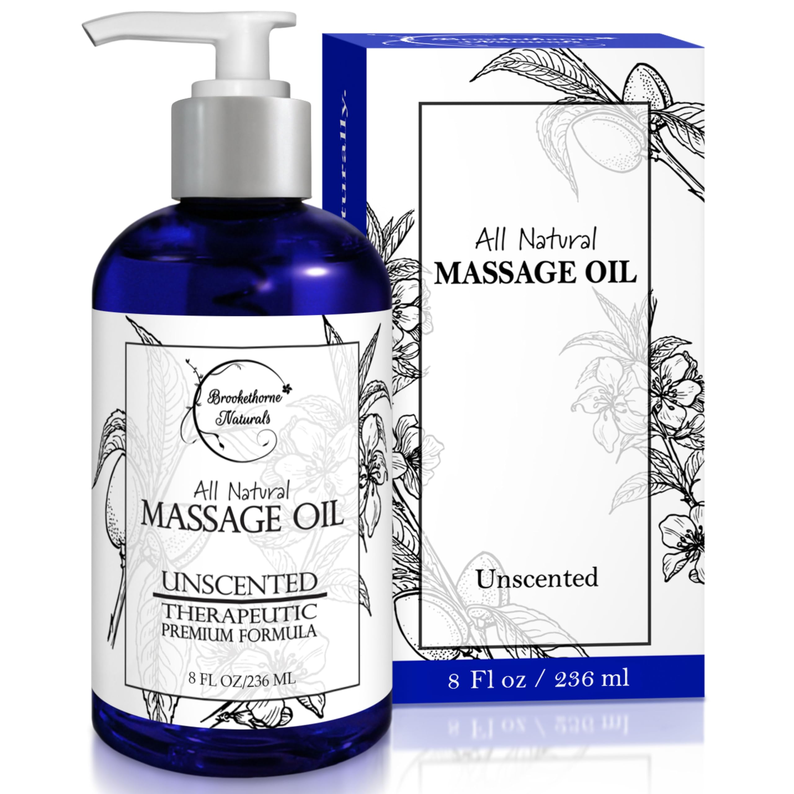 Brookethorne Naturals front bottle view showing clean packaging and natural benefit