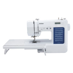 Brother CS7000X front view showing machine and controls for clear operation