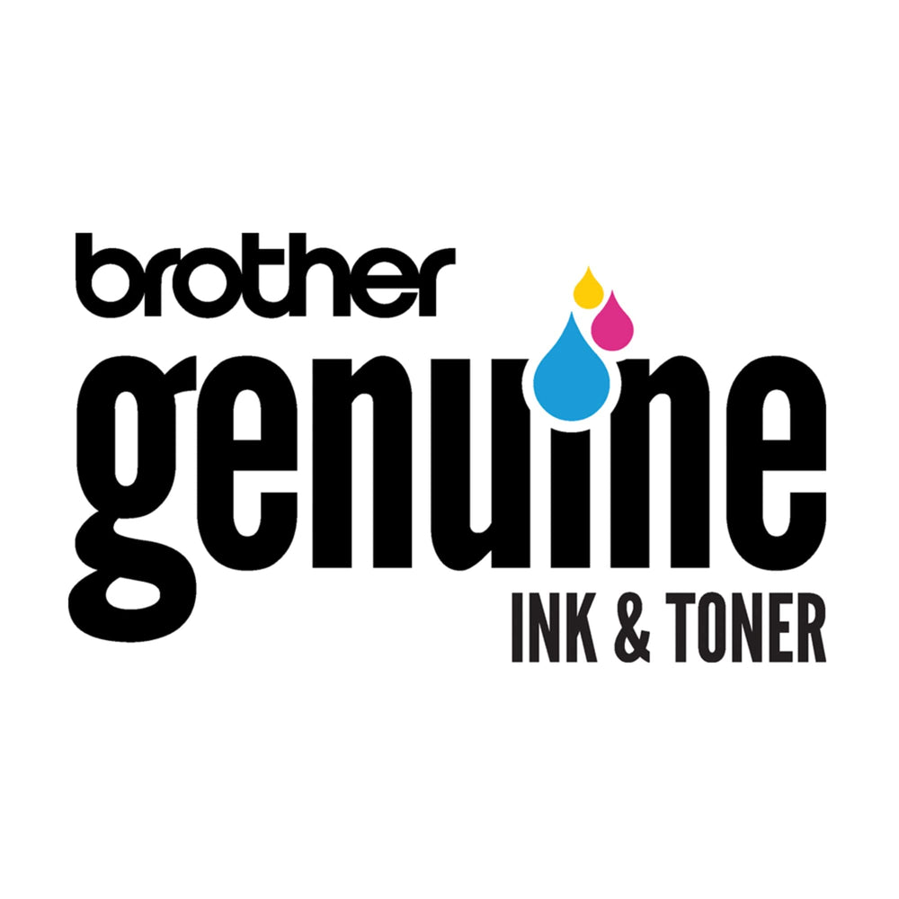 Brother ink cartridge installed in printer illustrating easy swap and compatibility
