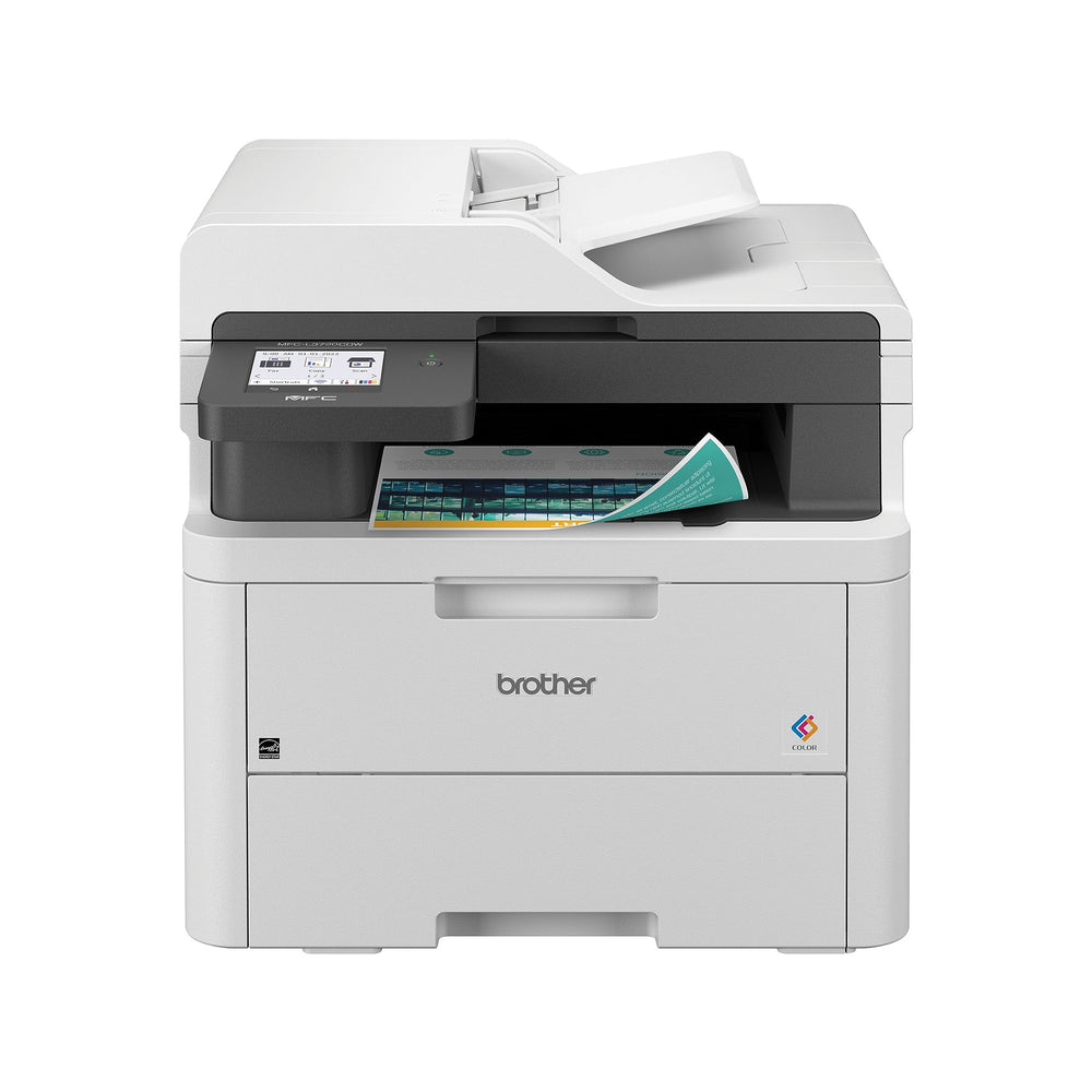 Brother MFC-L3720CDW front view showing compact design and business-ready features