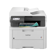 Brother MFC-L3720CDW front view showing compact design and business-ready features