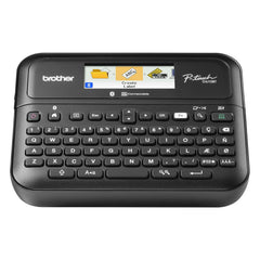 Brother PT-D610BT keyboard and color screen for fast accurate previews