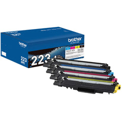 Brother front packaging showing four-pack and convenience