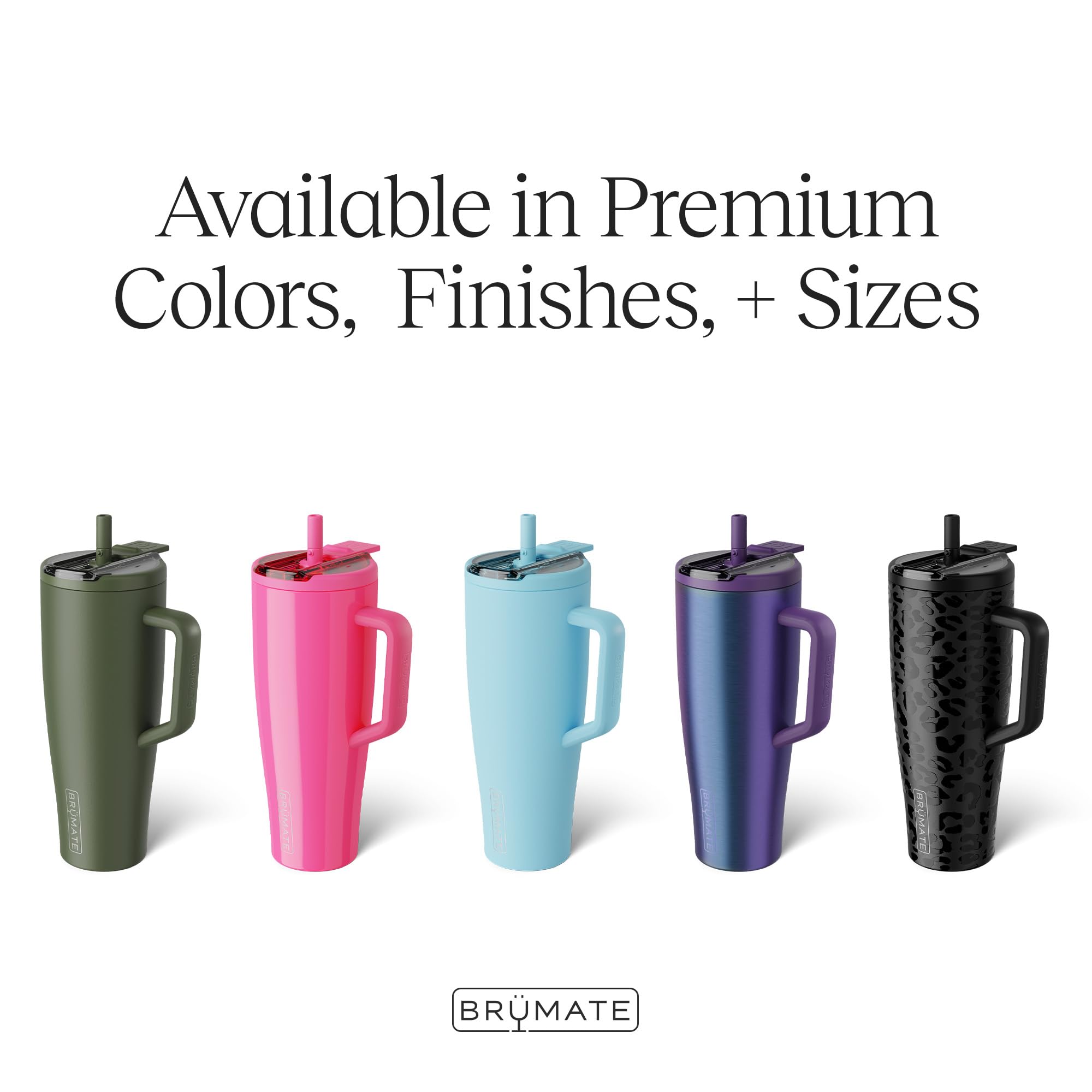 BrüMate Era Flip in outdoor setting demonstrating on-the-go cold retention