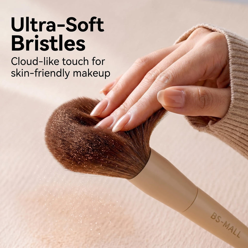 BS-MALL cleaning and storage photo showing washable brushes and tidy case